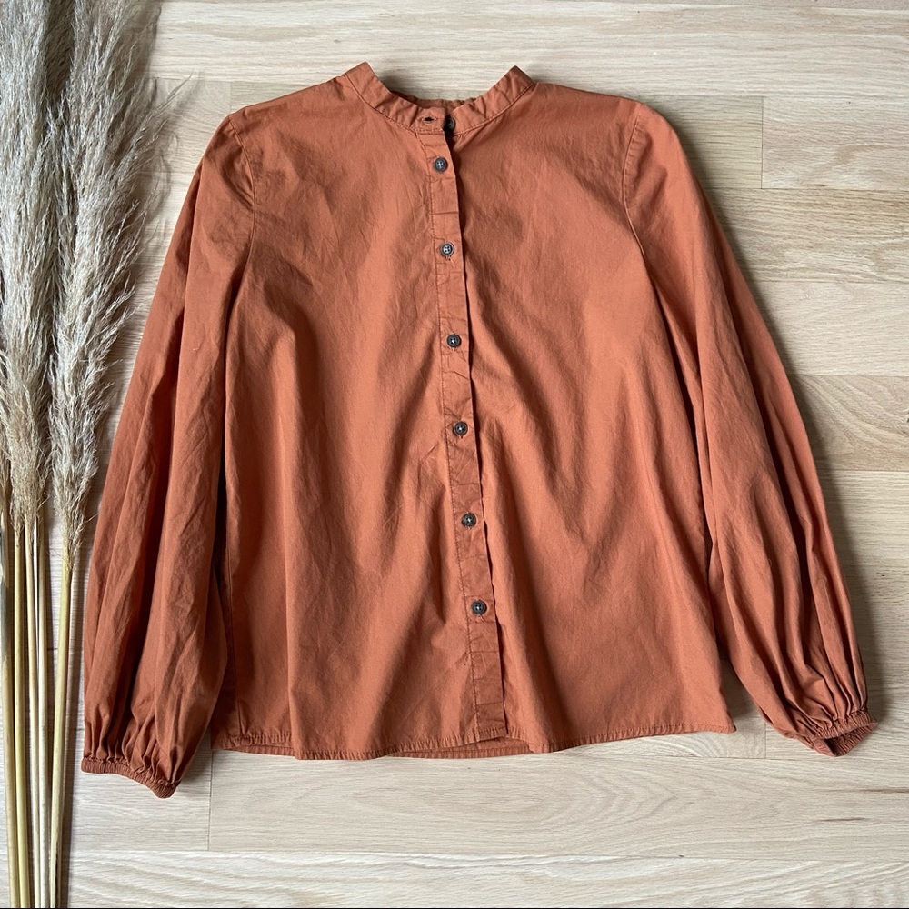 Who What Wear Atlas Seamed Long-Sleeve Top